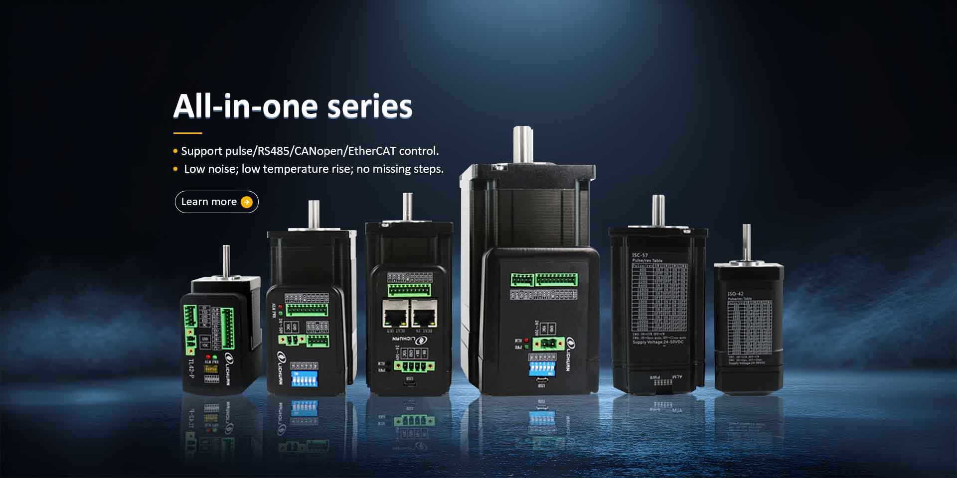 சீனா க்ளோஸ்டு லூப் ஓபன்டு லூப் இன்டகிரேட்டட் ஸ்டெப்பர் மோட்டார் சப்ளையர்கள்